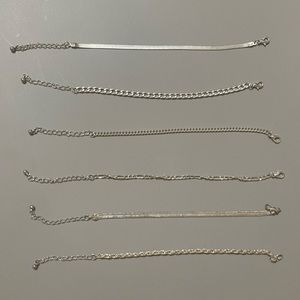 Stainless Steel Bracelet BUNDLE - Silver